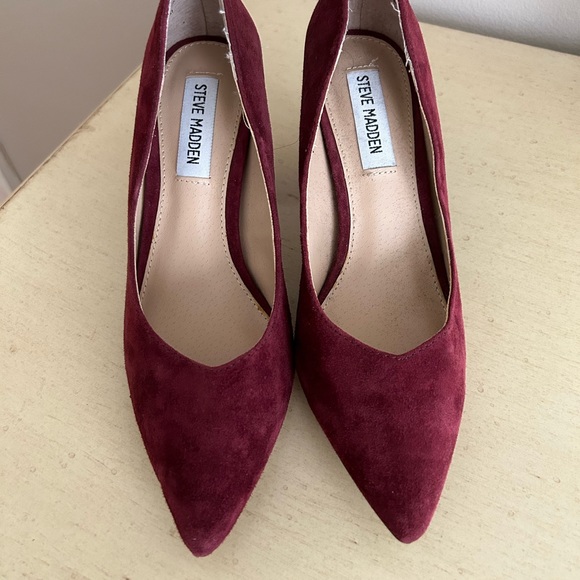 Steve Madden Savy Pointed Toe Block Heel Pump 6.5 NWT No Box - Picture 2 of 4